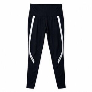 2XU Reflective Compression Leggings Women's medium Black Silver Running tight